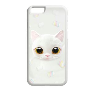 قاب گوشی طرح گربه سفید case10160
